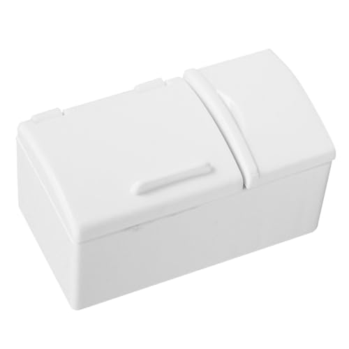 Hohopeti Mini Refrigerador para Casa de Muñecas, Congelador Pequeño de Juguete, Accesorio para Cocina de Muñecas, Herramientas en Miniatura, Decoración Práctica para Casas Pequeñas