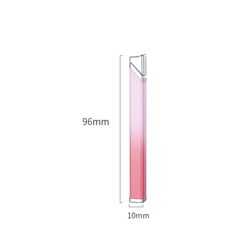 Encendedor metálico recargable de butano suave, slim miniatura 6