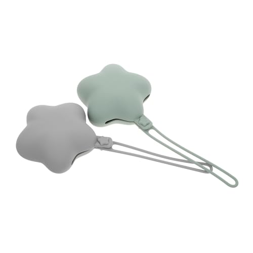 ERINGOGO 2 piezas Estuche de Portátil para Chupete Unidades Caja Resistente para Almacenamiento y Protección de Chupetes y Pequeños Accesorios para Práctica Solución para Recién Nacidos y