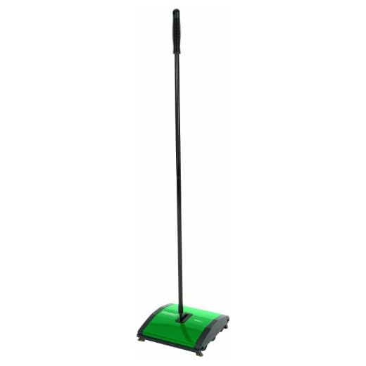 BISSELL BigGreen Commercial BG23 Sweeper with 2 Nylon Brush Rolls, 7-1/2" Cleaning Path, Green