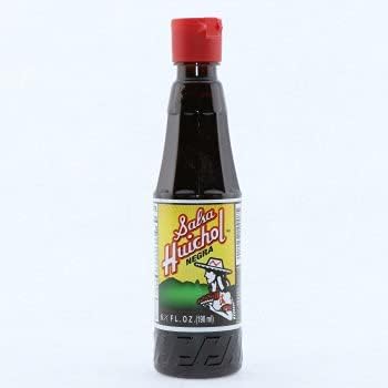 Salsa Huichol Black (Negra) 6.5 FL. OZ 190 ml Bottles