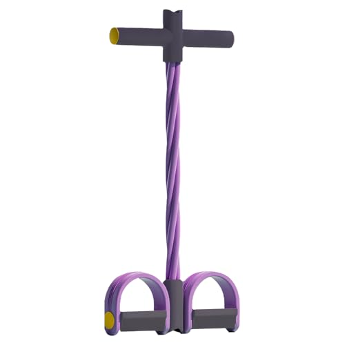 Pedal Widerstandsband - Fitnesstraining Expander - Elastische Zugseil Bauchtrainer Mit Griffstück - Multifunktions-Leg-Exerciser Für Fitness Abnehmen Training Yoga