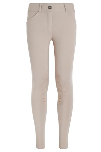 Dover Saddlery Riding Sport Kids Equestrian Essential Breech - Tan - 12