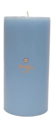 Image of Floryn Decor Pillar Candles Set of 4 | Pillar Candles for Home Decor Scented | Smokeless | Dripless (2 by 2, 2 by 3, 2 by 4, 2 by 4.5 inches) (Ocean Breeze, Paraffin Wax)