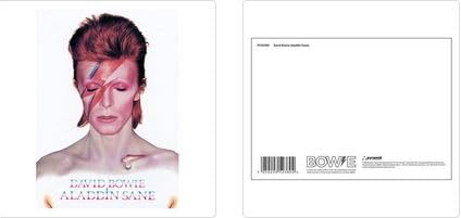 Image of Pyramid International David Bowie (Aladdin Sane) Postcard Print A6 (1 Card Supplied)