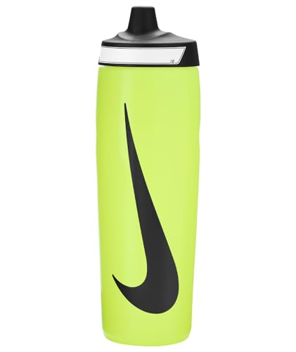 Image of NIKE REFUEL Bottle 24 OZ - Volt /Black /Black, 709 ML