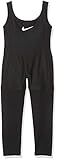 Nike G NK Girls' Studio Body Suit, Black/White, XL