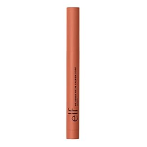 e.l.f. No Budge Matte Shadow Stick, One-Swipe Cream Eyeshadow Stick, Long-Wear & Crease Resistant, Matte Finish, Vegan & Cruelty-Free, Groovy