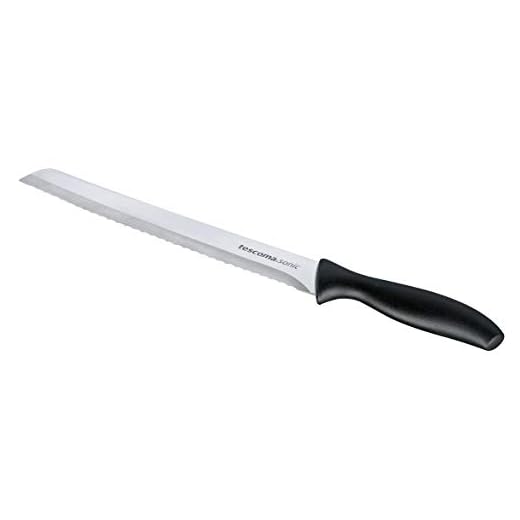 Tescoma 862050 Sonic Coltello Pane, 20 cm, Acciaio Inossidabile