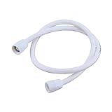New Ware® PVC Shower Hose for Handheld Shower & Health Faucet|Hose Pipe Water Supply Lines for All Type of Water Faucet|Bidet|Flexible Heavy Duty Tube for Bathroom, Toilet & Home (1.5 Meter)