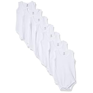 Luvable Friends Unisex Baby Cotton Sleeveless Bodysuits