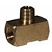 Imperial 90386 Brass Pipe Thread Male Branch Tee Fitting 1/8 (Pack of 10)