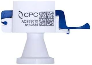 Quick-Disconnect Fitting, Low-Flow, Genderless Hose Barb, Polycarbonate, 1/4" ID; 1/Each