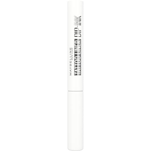 Maybelline New York Tattoo Liner Dip-Ink 104 White Canvas – flüssiger Eyeliner in Weiß mit Flex-Ink-Technologie und bis zu 36 Stunden Halt, 3.5 ml
