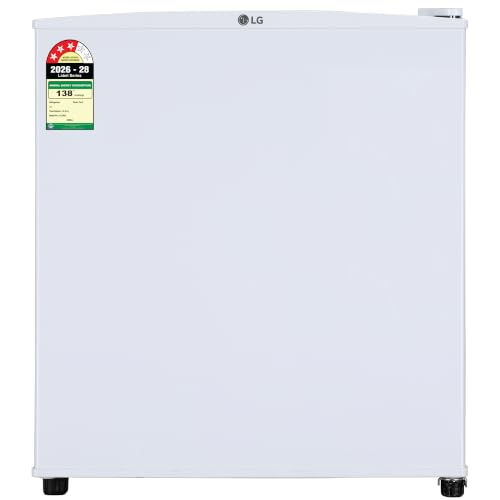Image of LG 43 L 3 Star Direct Cool Minibar Single Door Refrigerator (GLD0536VRSW, Super White)