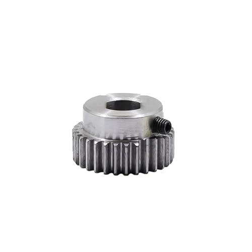 Bevel Gear Pinion Hardware Mechanical One Piece Spur Gear 1M37T No. 45 Steel Precision Pinion Gear Hole 6/8/10/12mm CNC Rack Gear(1M37T 12mm Hole)