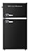 Frigidaire EFR840 Retro Mini Fridge with Freezer & Side Bottle Opener - Small 2 Door Refrigerator for Office Bar or College Dorm Room - 3.2 Cu Ft, Black