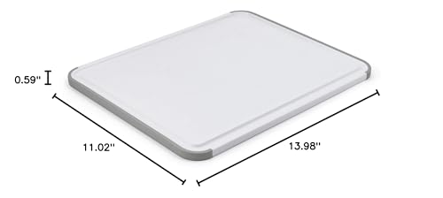 Kitchenaid KE700NOSMGA Classic Plastic Cutting Board With Perimeter Trench And Non Slip Edges, Dishwasher Safe thumb #10