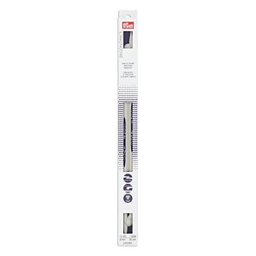 Par de Agulhas para Tricô Ergonomics 8.0mm - 35cm - 57034 - Prym
