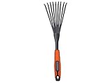 BLACK+DECKER Handharke - 38.8 CM - Ergonomischer Griff - Leicht zu Hängen - Schwarz/Orange