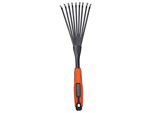 BLACK+DECKER Handharke - 38.8 CM - Ergonomischer Griff - Leicht zu hängen - Schwarz/Orange