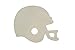 Creative Hobbies® 4 Inch Unfinished Wooden Shapes - Ready to Paint or Decorate Football Helmets | 12 Pack