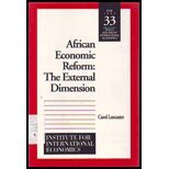 African Economic Reform: The External Dimension (Policy Analyses in International Economics) 088132096X Book Cover