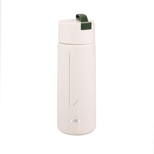 Image of CELLO Duke Insulated Stainless Steel Flask for Daily Use 365ml, Creamy White | Double Wall Insulated 24 Hours Hot and Cold Thermos Thermosteel Flask Water Bottle for School Gym Travel & Office Use