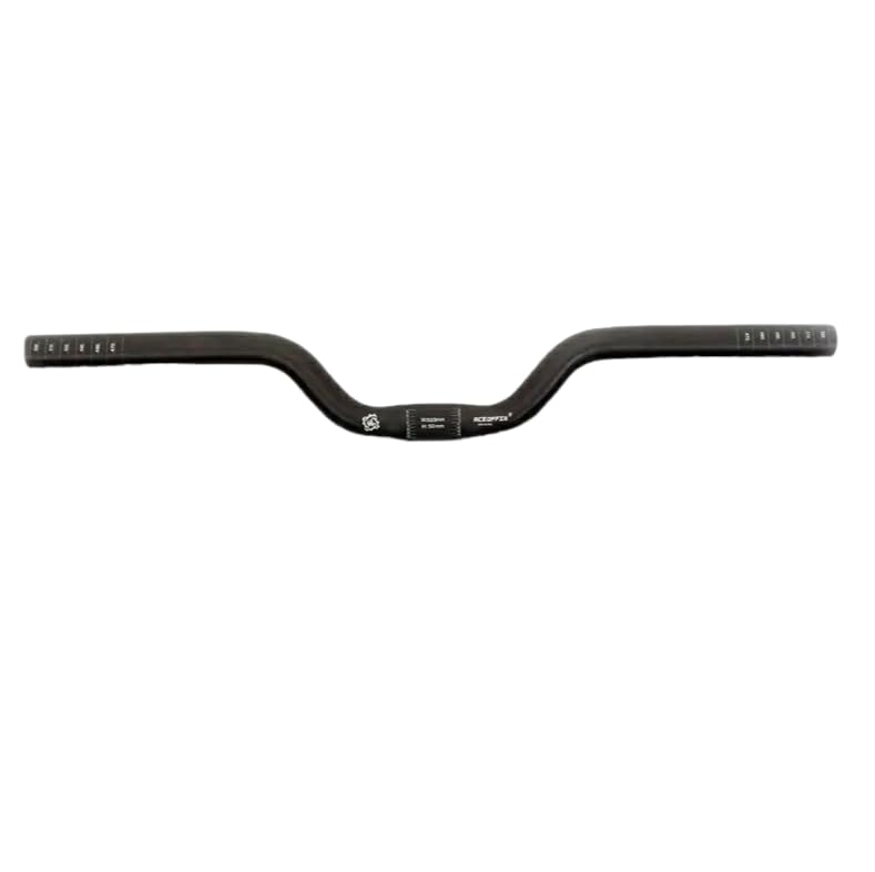 Manubrio tipo M per Brompton 50/80/100 mm Rise (nero (540 x 50 mm)