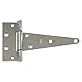 National Hardware N342-824 BB285 Extra Heavy T Hinge in Stainless Steel