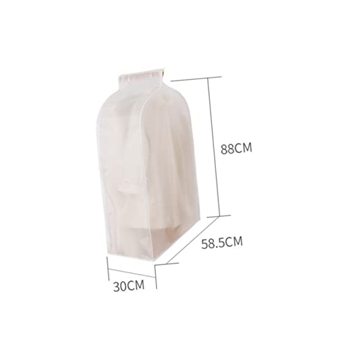 Vaguelly Dustproof Storage Bag Foldable Clothes Cover Sticky Cloth Garment Bag Water Resistant for Coats Trousers3