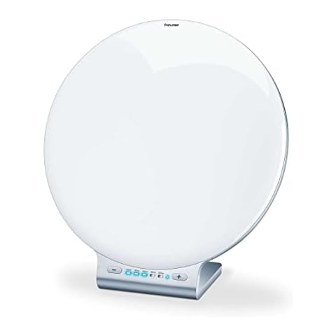 Lámpara Beurer TL 100 de luz diurna 2 en 1 con cambio de colores y app Light Up Cover