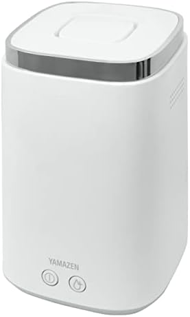 （11:00時点） [山善] 加湿器 加熱式 スチーム式 上から給水 (最大加湿 500ml) (タンク容量 2.4L) (木造~8.5畳 / プレハブ洋室~14畳) 卓上 小型 寝室 ホワイト KS-J242(W)