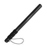 NOSSON STORE Tire Thumper Baton – Solid Wood Tire Inspection Tool & Self-Defense with Non-Slip Grip – 17.7 Inch (Black)