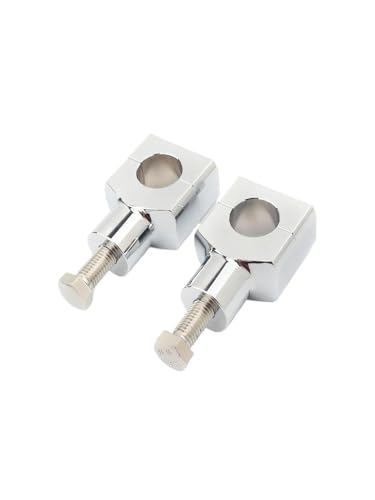 Riser de guidon moto chopper springer bobber adaptateur chrome de 22 25 mm