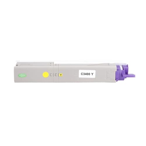 Toner compatible C3300 C3400 C3600 jaune pour imprimante laser de bureau 2000 pages
