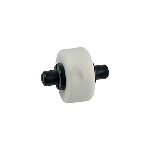 Saeco 11000223 - Rueda inferior (16 mm de diámetro, 20 mm de diámetro, para la parte inferior de la caja de la caja de cafetera, cafetera automática, también Philips 996530000126)
