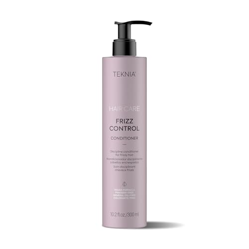 LAKMÉ Teknia Frizz Control Leave In Conditioner, Anti Frizz Conditioner for Frizzy or Curly Hair, 10.2 Fl Oz