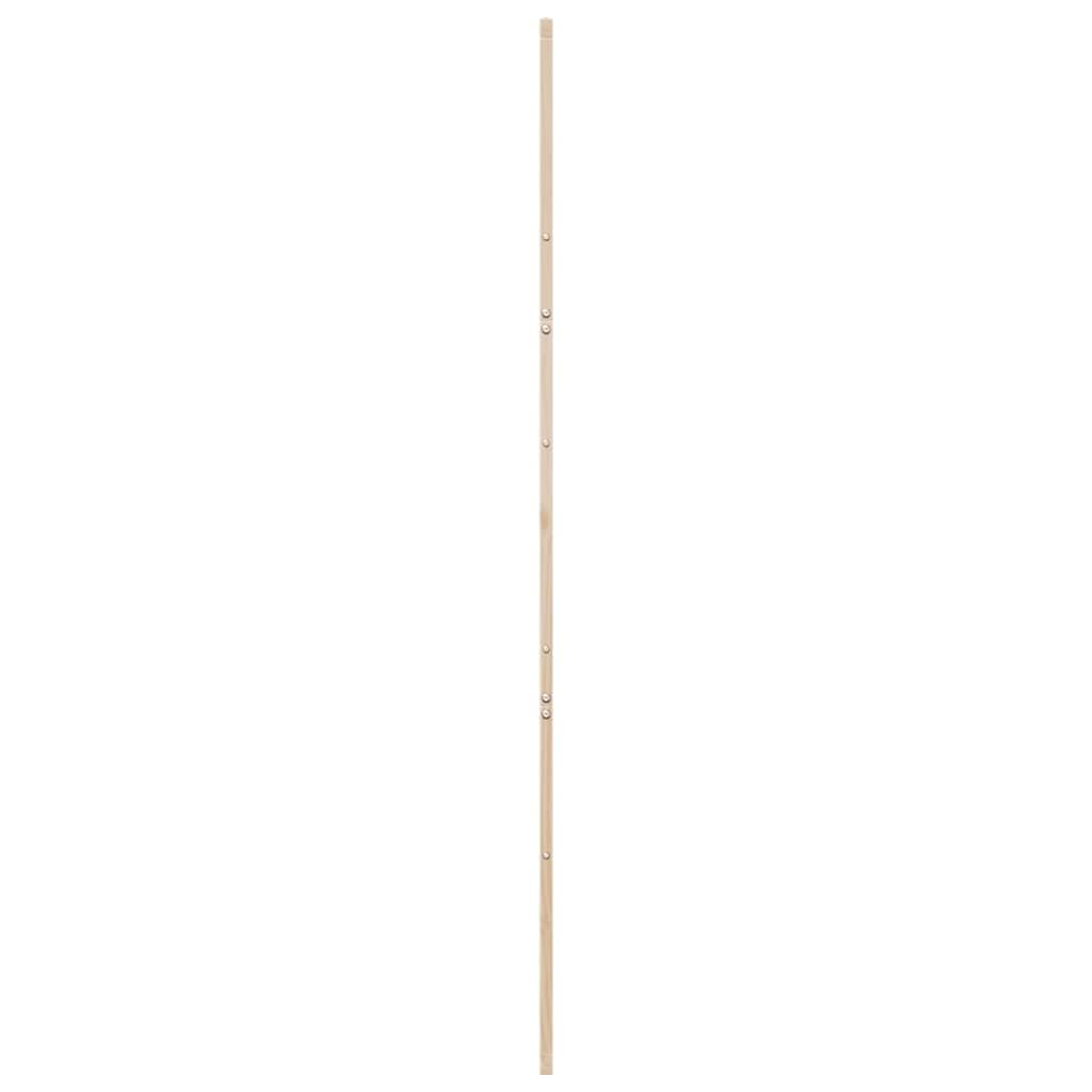 vidaXL Puerta de Granero Corredera en Madera Maciza de Pino 80x208 cm para Baño y Hogar