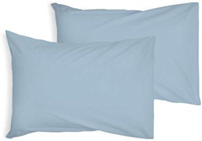 ZIMEL HOMES-Pair Of Housewife Pillow Cases, Oxford Pillow Cases 200 Thread Count Easy Care Non Iron Percale Polycotton-15 Colours (Mocha, Pair of Housewife Pillow Cases)