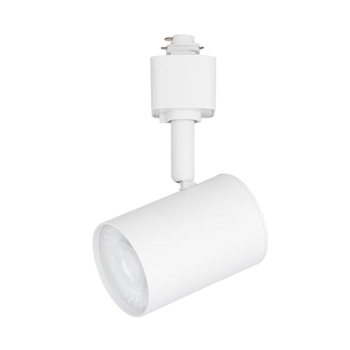 East Grove Home Amped Collection LED 10W 808 Lumens Track Head 5-CCT Selectable in White for J Track, Standard 2-Wire Track System (Single Light) by East Grove Home - Used condition - US$18.71