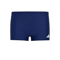 adidas Jungen 3S Swim Boxer Kids Swimwear, Dark Blue/White, 12-13 Years