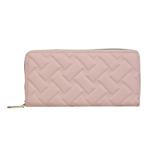 Obotsnoi Fashion Zippers Wallet Long Purses Credit Card Holder Large Capacity Cluthes Leather Phone for Women Men Gifts Long Wallet