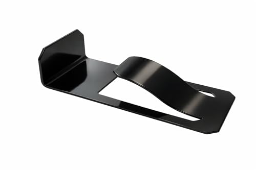 Fermaporta da Pavimento Ultra Sottile - Azionabile con il piede - Anti chiusura e sbattimento delle porte - Design Moderno - Installazione a Pavimento - Materiale Plastico