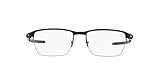 Oakley Men's OX5099 Tincup 0.5 Ti Titanium Square Prescription Eyeglass Frames, Powder Coal/Demo...