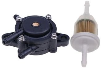 Fuel Pump with Filter 198756 24 393 04-S 24 393 16-S — Compatible With Kohler and Miller Fit intended for Engine Model CH17-CH25 CV17-CV25 Welder Bobcat 225 250 275 302 — Aftermarket Replacement