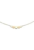 Farbe: gold Boccia Titan Damen-Collier 08031-02