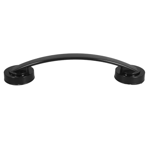 Yardenfun Shower Grab Bar Strong Suction Cup Extended Black Bathroom Safety Handrail Non-Skid Bathtub Grab Bars for Elderly Disabled Seniors