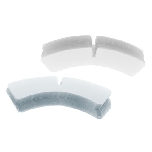 Homoyoyo Shirt Collar Inserts for Men Women 100pcs Plastic Collar Stays Nonslip Backing for Use