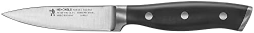HENCKELS Forged Accent Razor-Sharp 3.5-inch Paring Knife, German Engineered Informed by 100+ Years of Mastery, Black